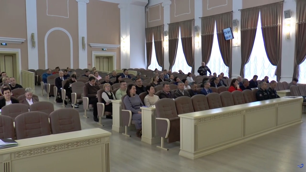 В Мозырском районном исполнительном комитете – заседание комиссии по чрезвычайным ситуациям