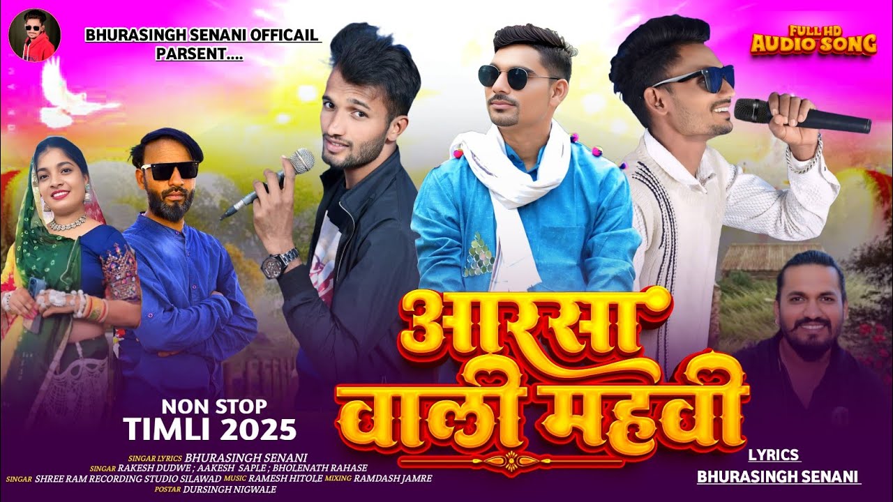 आरसा वाली महवी || New Aadivasi Non Stop Timli Song || Rakesh Dudwe Bhurasingh Senani, 2025