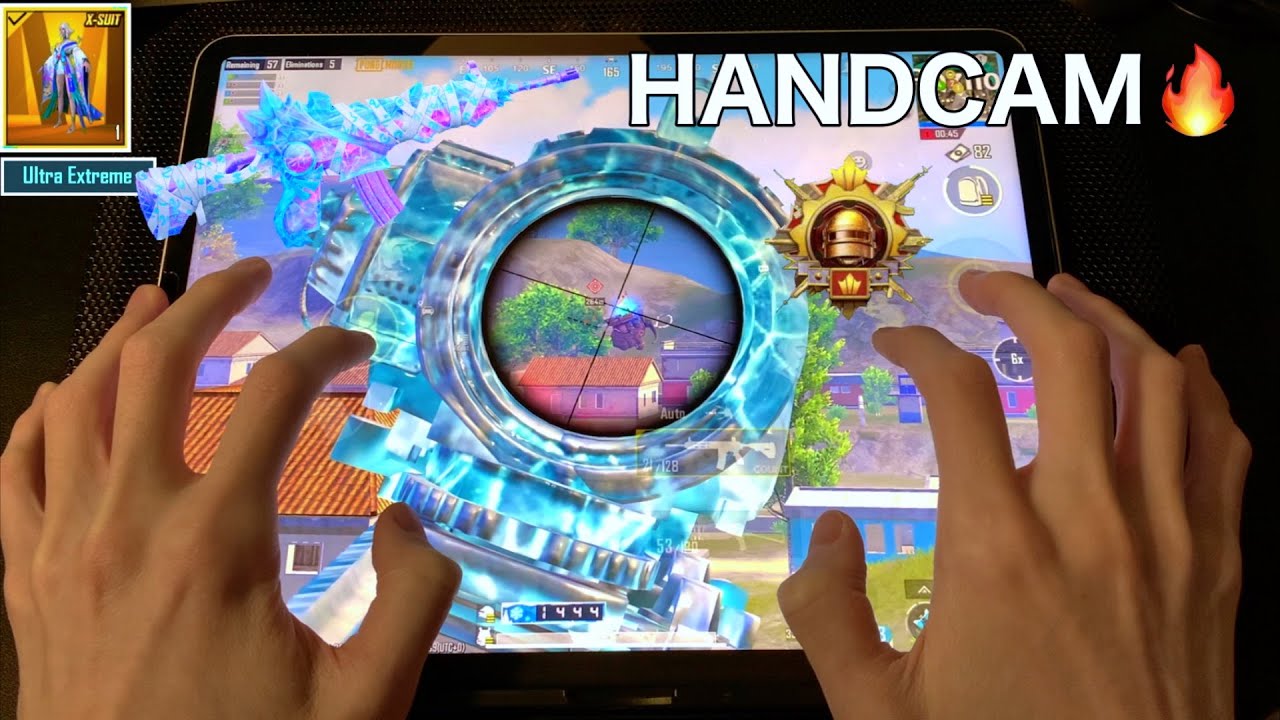 King of  2025 No,1 Pro Player🔥 Best 6finger HANDCAM iPad Pro M2 chip‼️ | Solo vs Squad - PUBG MOBILE