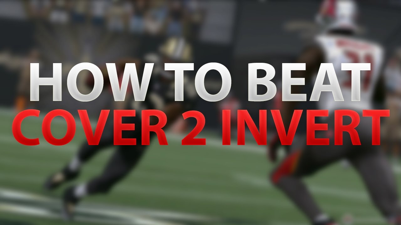 HOW TO BEAT A COVER 2 INVERT | 3 PLAYS TO SHRED COVER TWO INVERT | Madden 17 Tips