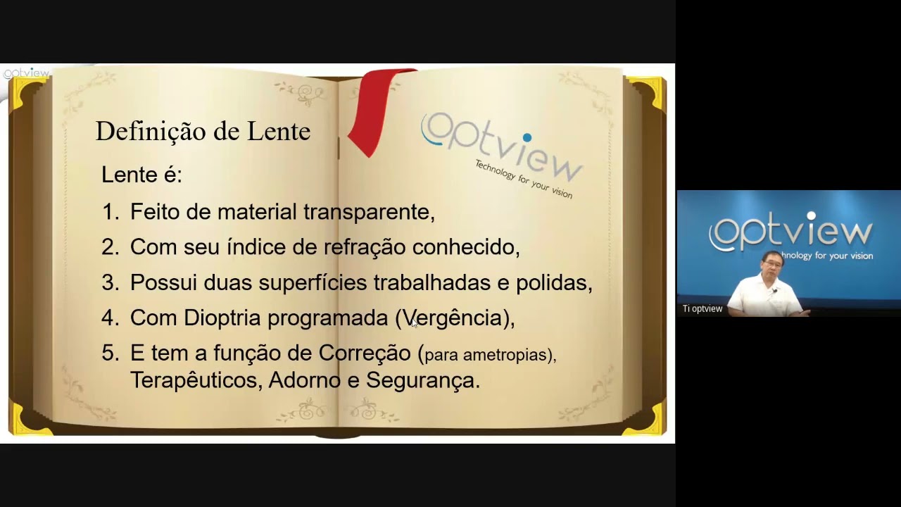 Noções Básicas de Lentes Oftálmicas  Prof Honda Optview 15 09 21
