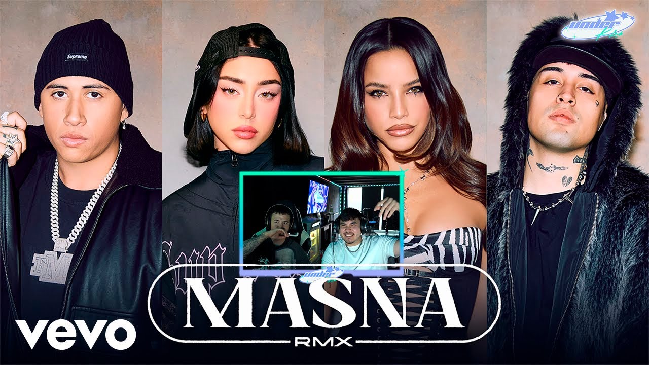 (REACCIÓN) FMK, Emilia, Nicki Nicole, Tiago PZK - MASNA REMIX