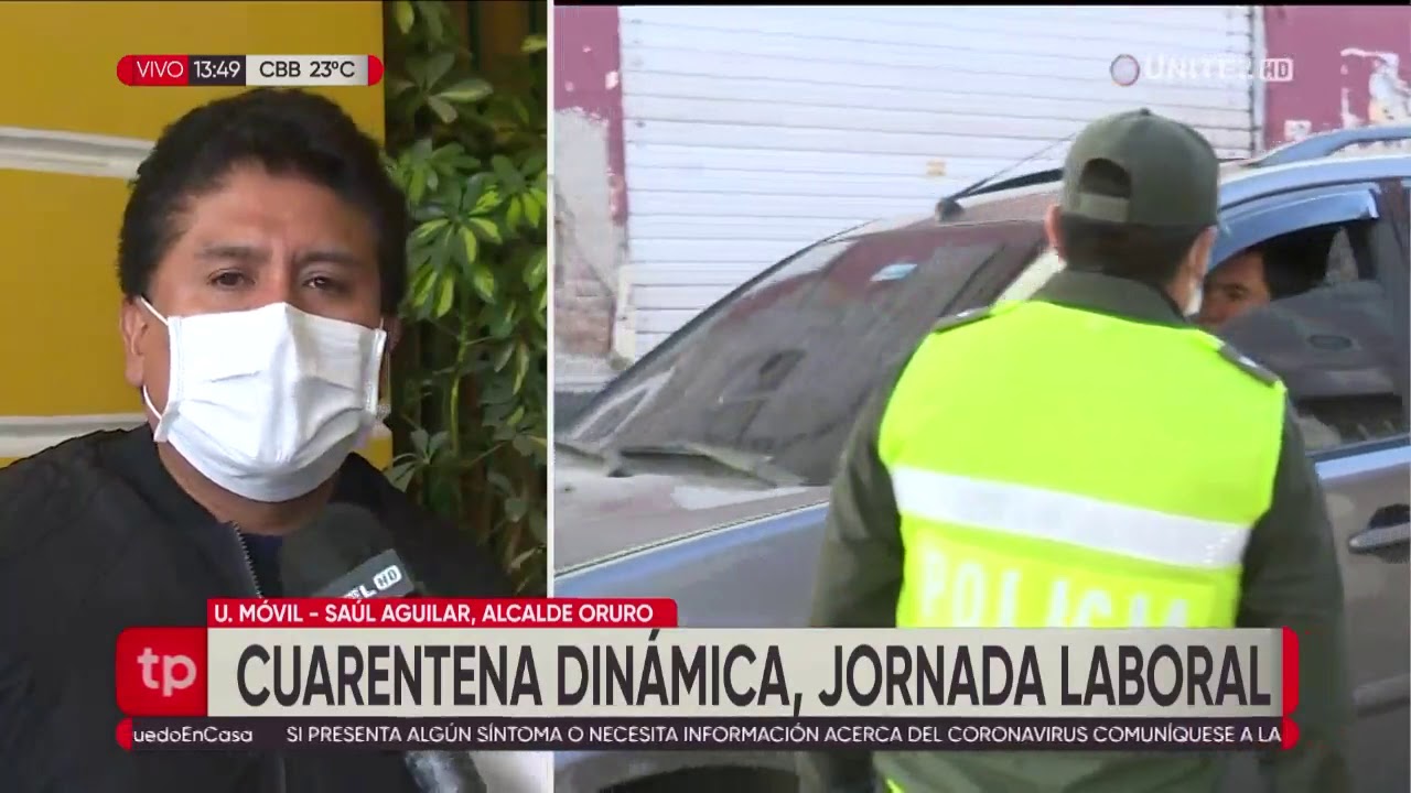 Oruro decide retomar sus actividades del comercio y el transporte en un 50%