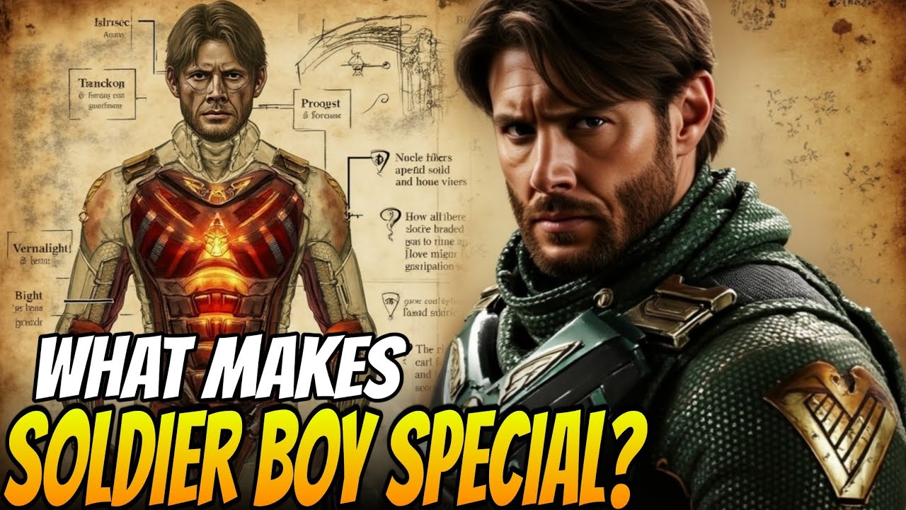 ANATOMY OF SOLDIER BOY – HIS BODY SHOULDN’T EXIST… BUT IT DOES! HOW POWERFUL IS HE?