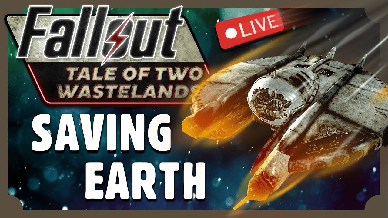 Aliens? |🔴Live FULL Walkthrough of Fallout 3's Mothership Zeta DLC