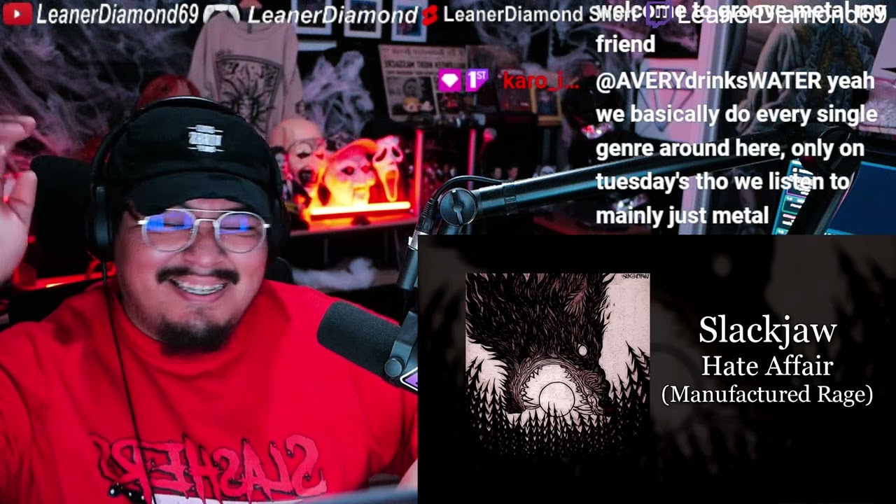 REACTION Slackjaw - Hate Affair (Manufactured Rage)
