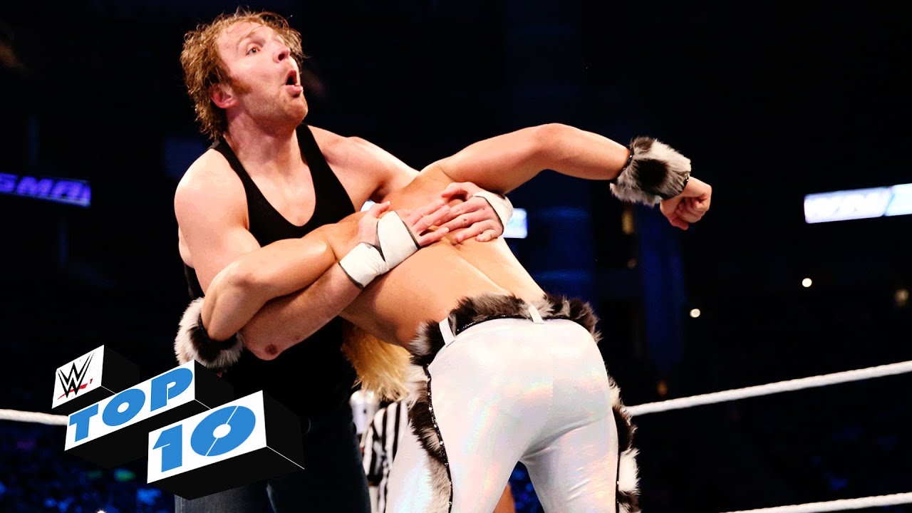 Топ-10 SmackDown Momente: WWE Top 10, 7 апреля 2016 г.