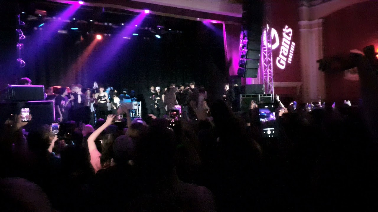 Sqwore, rizza - Холодное оружие // Концерт Москва 19.12.21