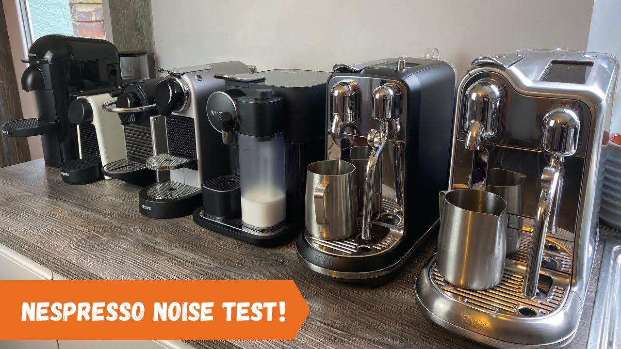 Which Nespresso Machine is Quietest and Which is Loudest? | We Noise Level Test 7 Coffee Machines