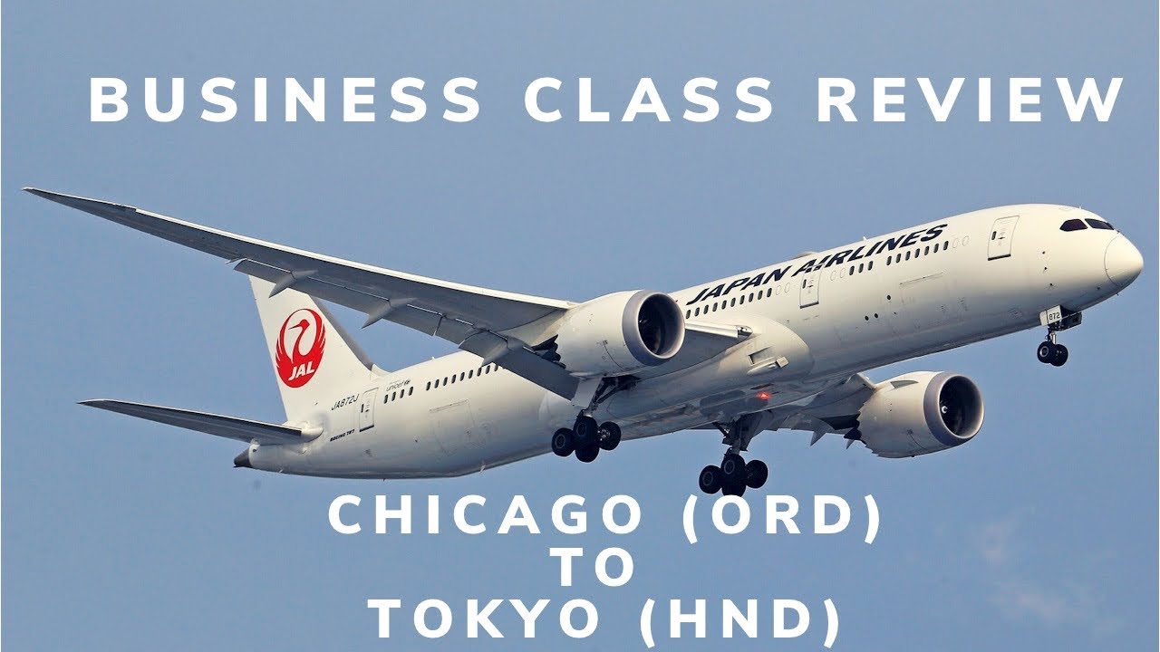 13 Hours Flight On Japan Airlines' Business Class on Boeing 787-9 From Chicago To Tokyo