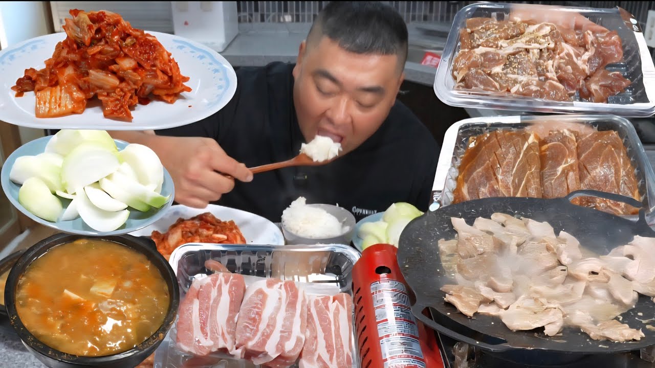김치X고기 조합에 정신 못차리는 동석이!!