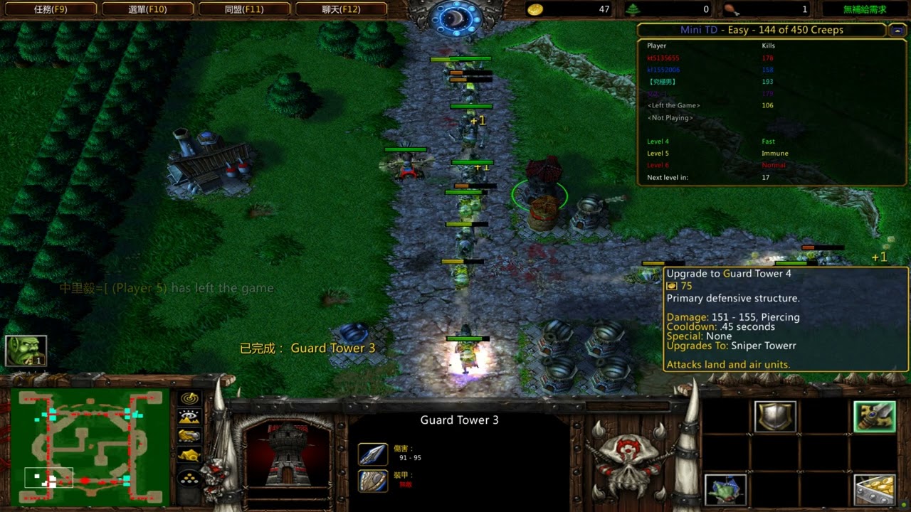 ckwing03 / Warcraft 3 - Mini circle TD
