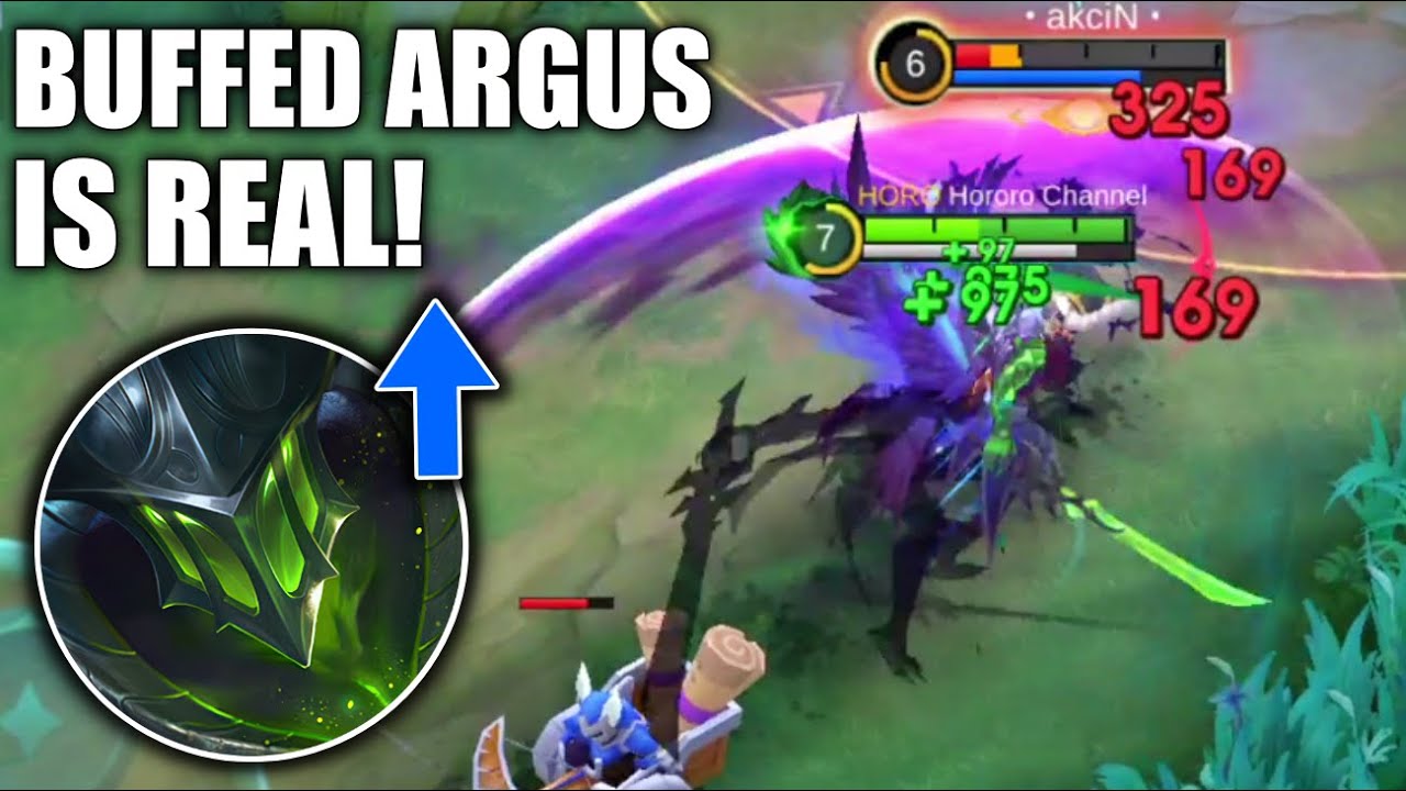 IS THIS THE BEST ARGUS BUFF SO FAR? | ARGUS NEW ULTIMATE EFFECTS