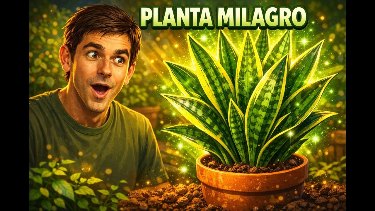 Esta PLANTA es ORO PURO en CASA | Increíbles USOS Curativos | Sansevieria o Lengua de Suegra