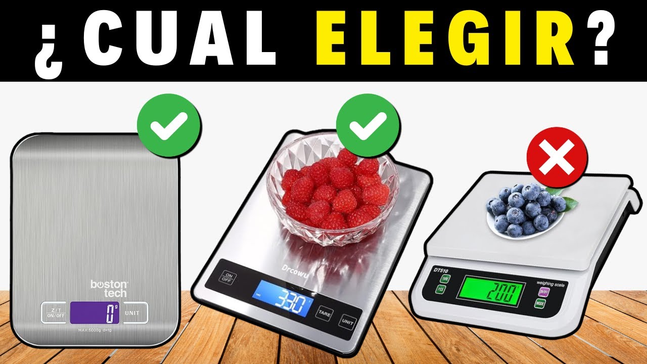 👉 Las 7 MEJORES BÁSCULAS DE COCINA de 2026 ⚖️🍽️ PRECISIÓN Y CALIDAD
