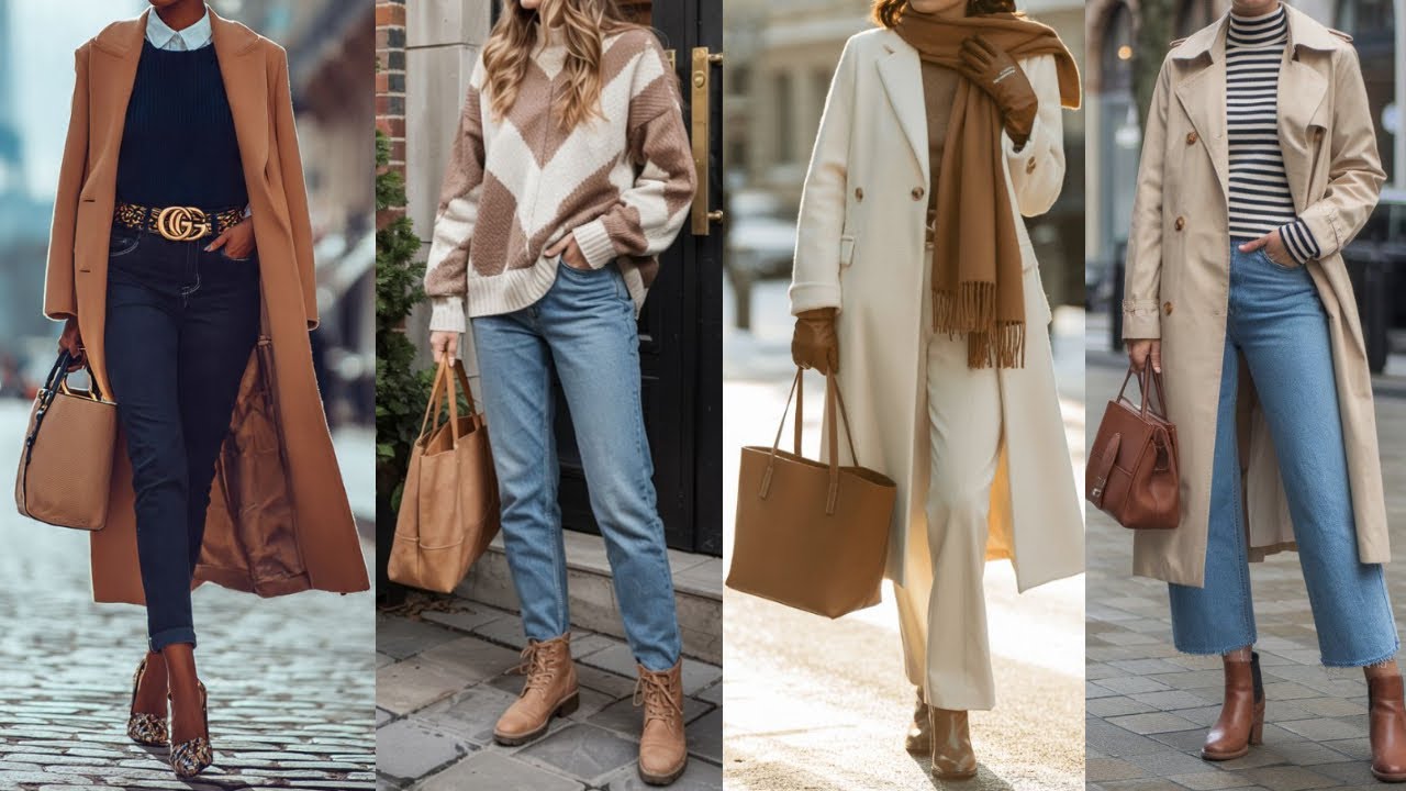 CONJUNTOS y COMBINACIONES de Invierno  que Siempre Funcionan7  MODA 2026 INVIERNO