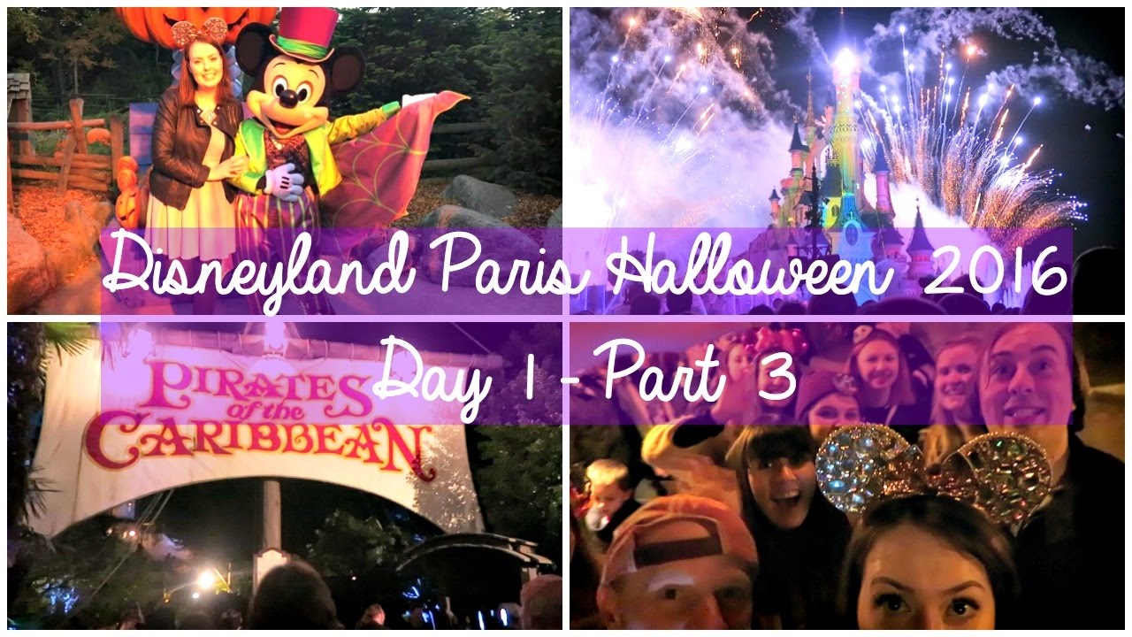 Disneyland Paris Vlogs Halloween 2016 | Day 1 Part 3