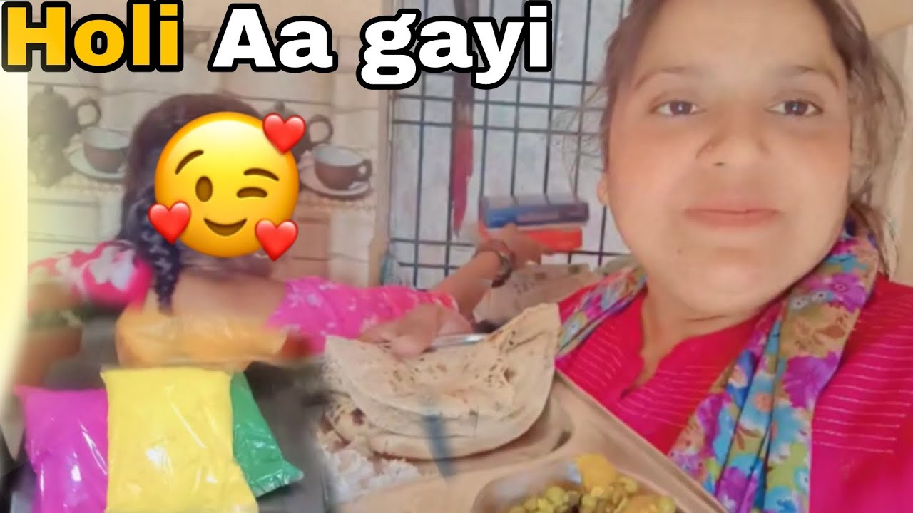 Hamare Yaha Hoil sa Pahle hi colour la aye | Holi in advance| #dailyvlog #vlog #vlogger #kanpur 