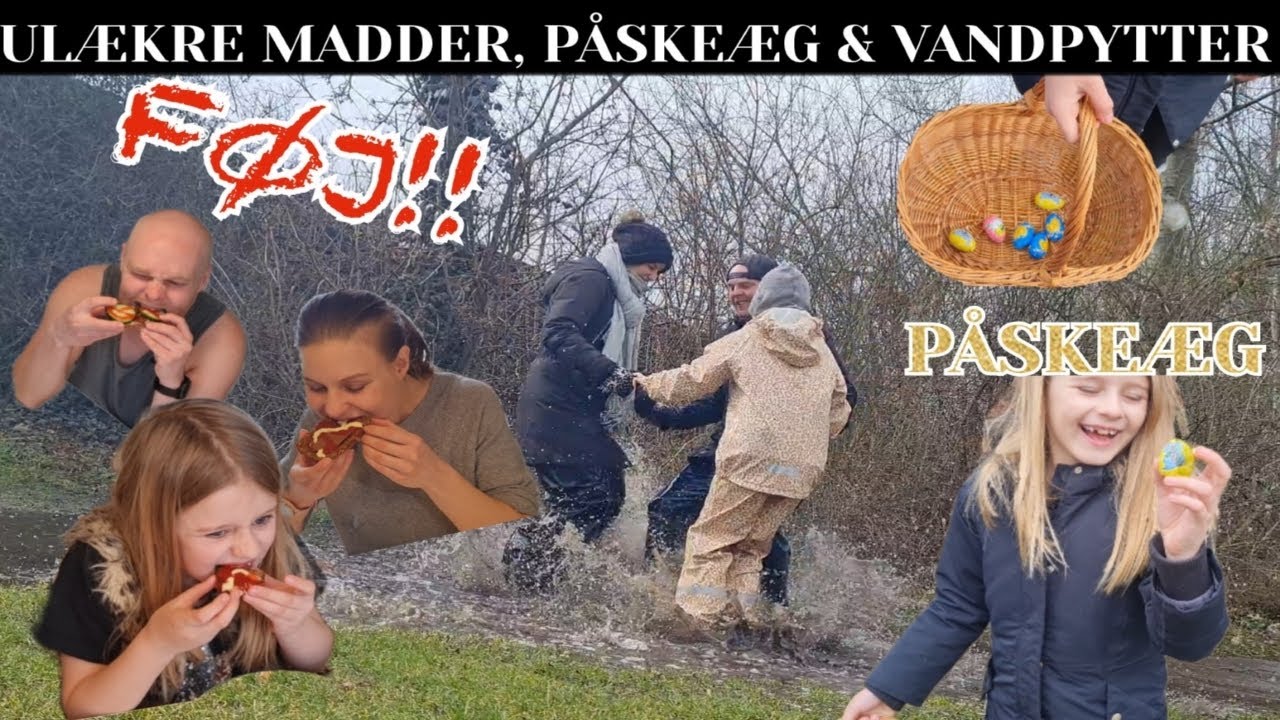 Vlog | Vi laver ulækre madder & hopper i vandpytter