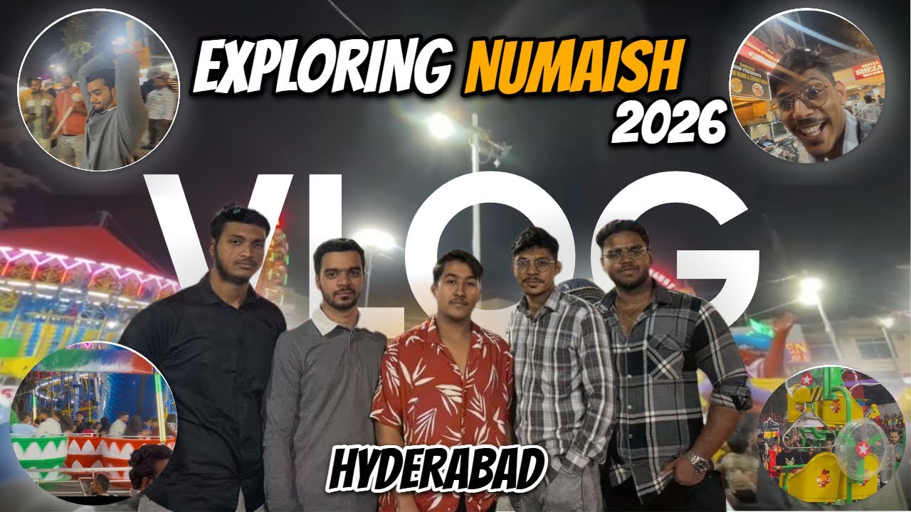 HYDERABAD NUMAISH 2026 | EXPLORE with @Ayankhasim18 | Ayankhasim | #Vlog5
