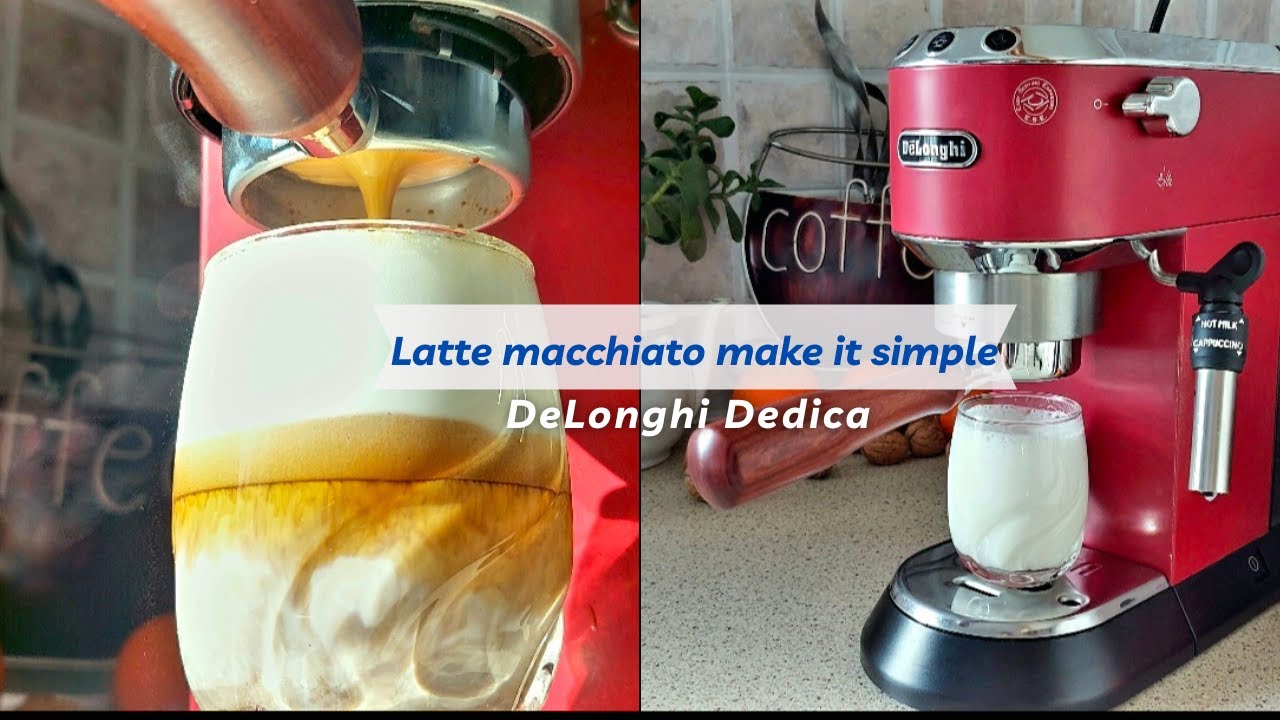 DeLonghi Dedica EC685 I make Latte Macchiato ✅️