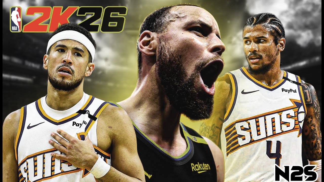 NEW LOOK SUNS vs WARRIORS - FULL GAME - 4K REALISTIC - NBA 2K26