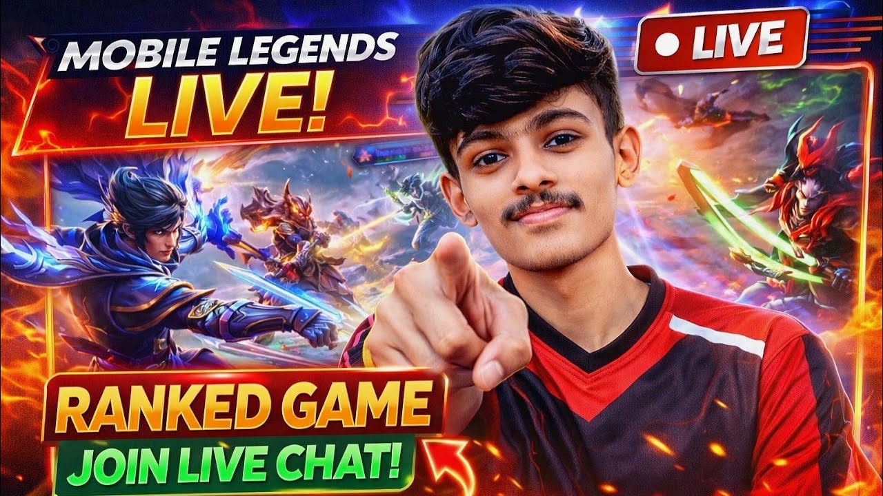 Mobile Legends LIVE 🔴 Rank Push to Mythic Today! || moba legend 5v5