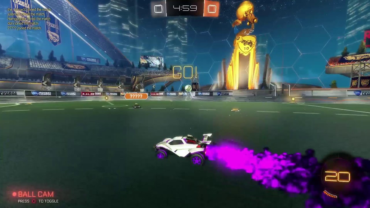 Rocket League taking L's