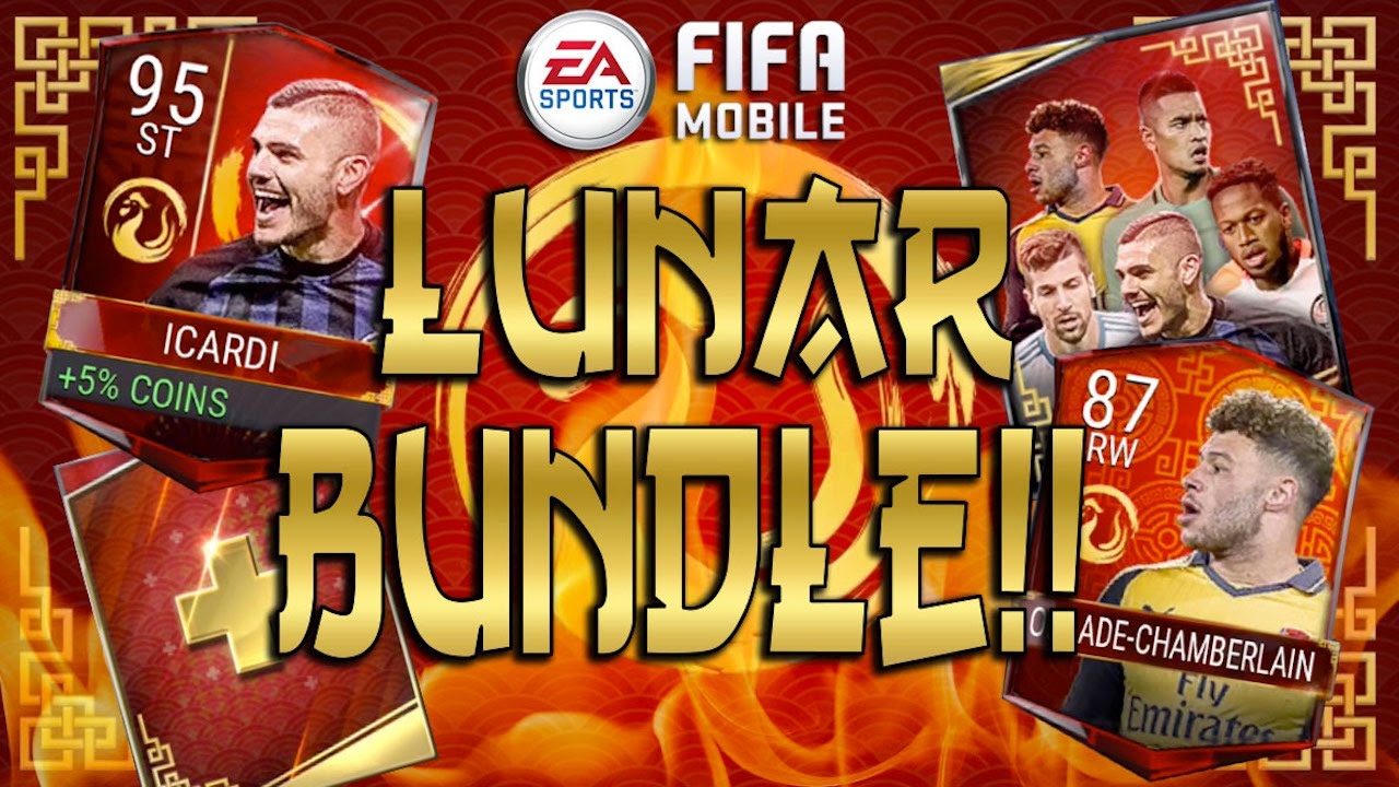 FIFA Mobile INSANE LUNAR BUNDLE OPENING!! 4 LUNAR ELITE PULLS!! ELITES EVERYWHERE!!