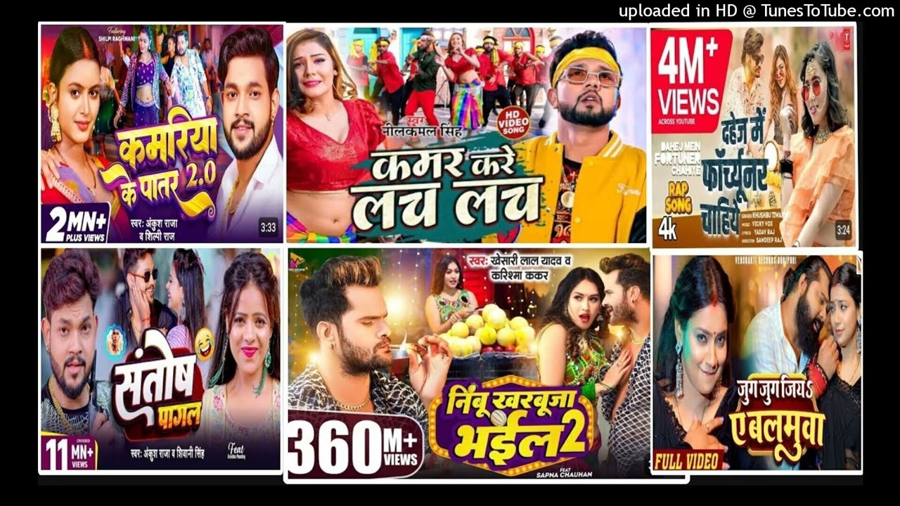 Top 10 Nonstop Bhojpuri Song 2024 || Pawan Singh New Song, Khesari Lal Yadav || Neelkamal Singh Song