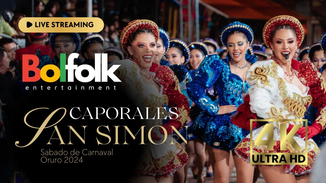 Carnaval de Oruro 2024 -  Fraternidad Caporales San Simon