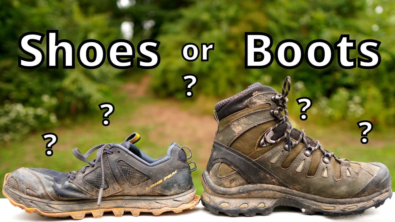 Beginner Backpacking - Footwear - Shoes or Boots?