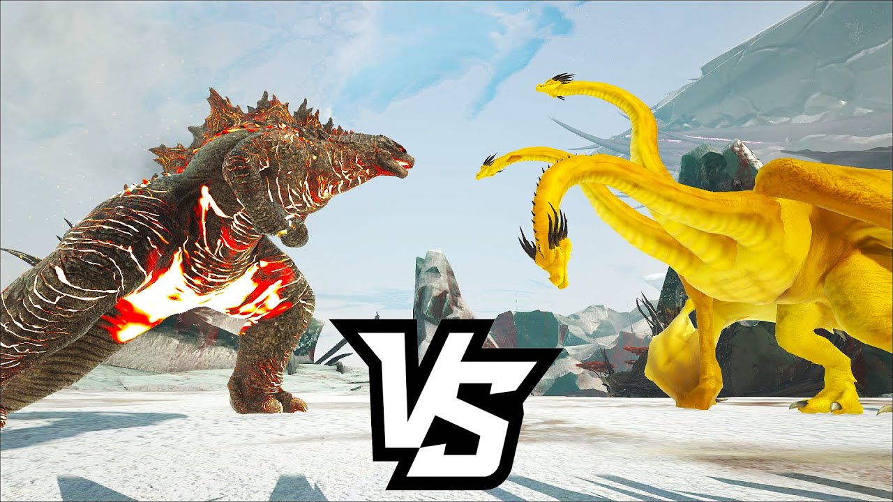 ARK KAIJU SS1 EP45 BURNING GODZILLA VS KING GHIDORAH
