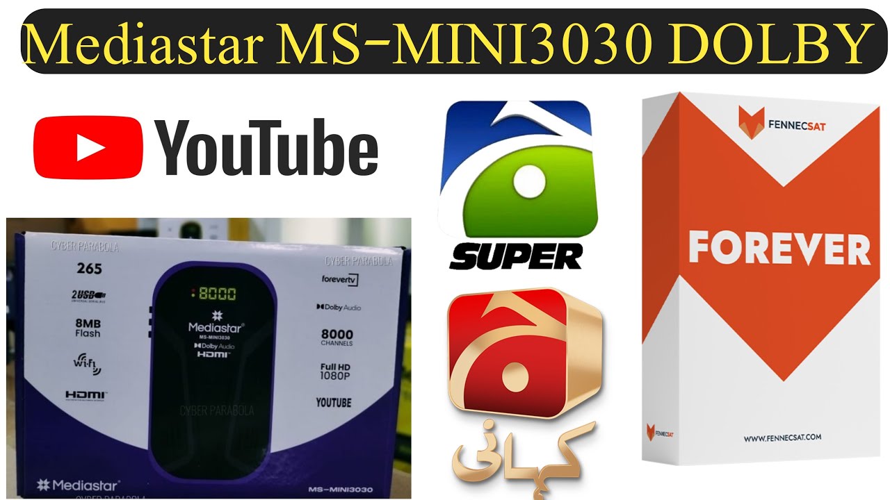 Mediastar MS-MINI3030 | New Packing | Dolby Supported | Hevc265 | Latest Model 2024