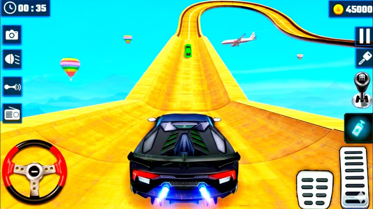 GTA Mega Ramp Car Stunt Challenge - Impossible Car Stunt - Android Gameplay