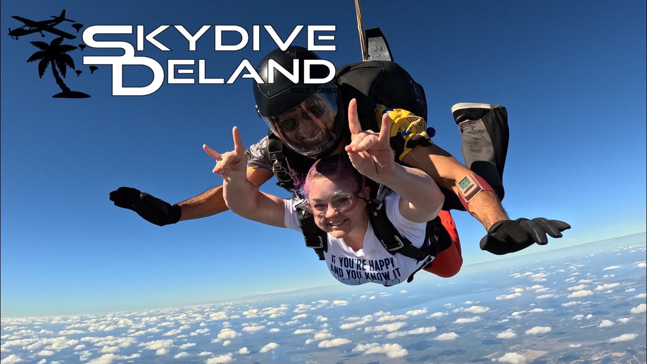 Rachel Had Fun at Skydive DeLand!