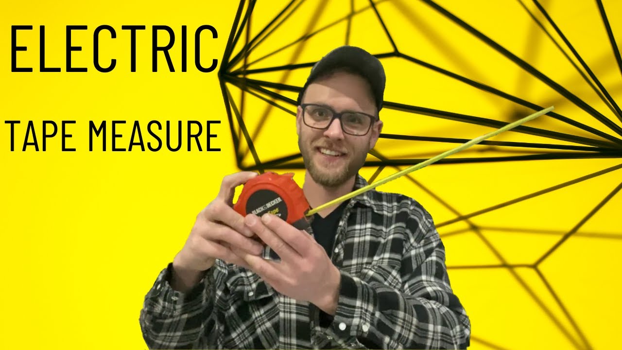 What's Inside An Electric Tape Measure - The Black and Decker AutoTape