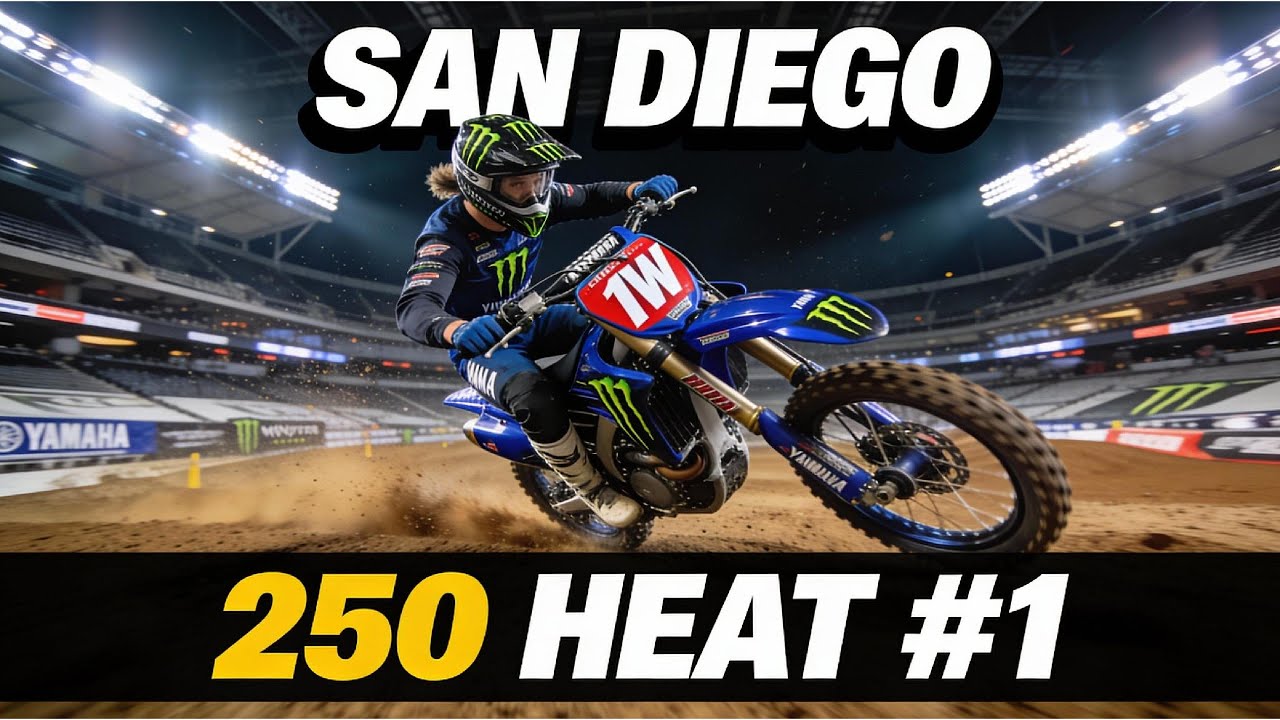 San Diego Supercross 2026 – 250 Heat 1 (Full Race)