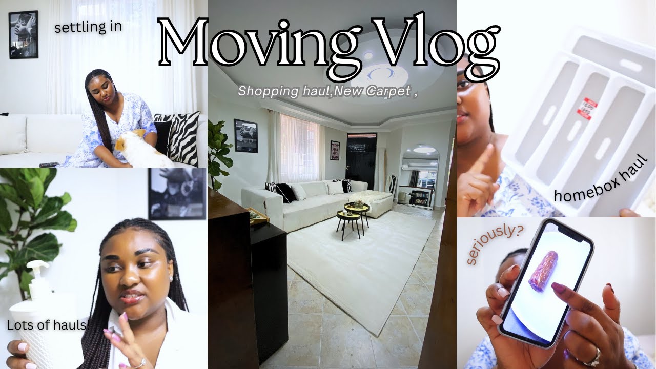 Moving Vlog + decor haul Kenya + Why Artcaffe? + New Rug