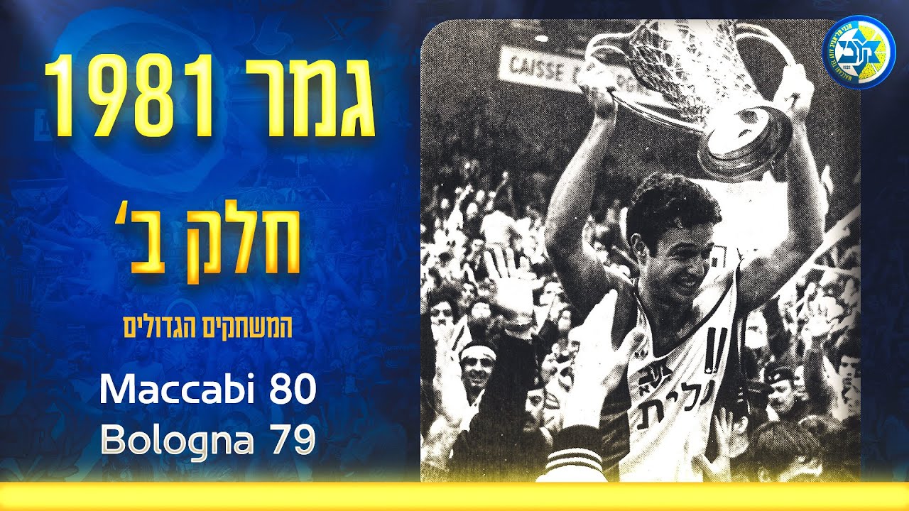 גמר גביע אירופה 1981, חלק ב': מכבי תל אביב - סינודינה בולוניה 79:80