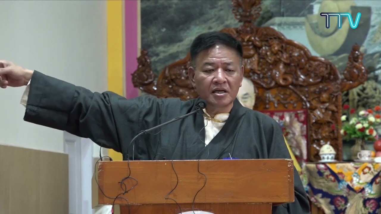 ཀོ་ལི་གྷལ་ལྔ་བཅུའི་དུས་སྟོན་ཐོག་གསུང་བཤད།