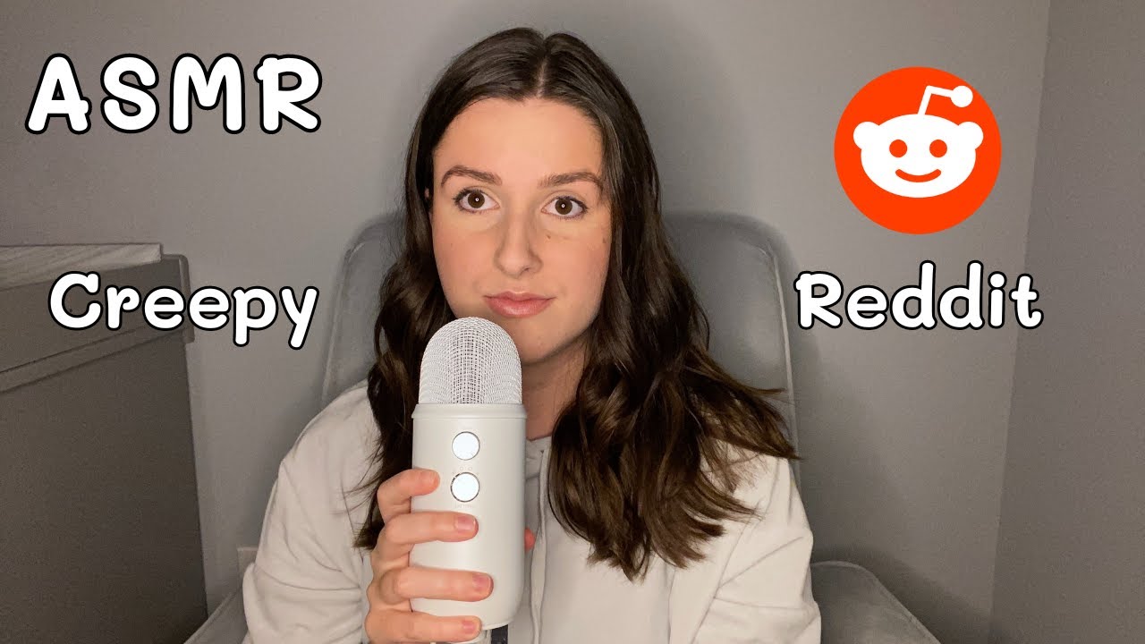 ASMR Reading Creepy Unexplained Reddit Stories | Gum Chewing