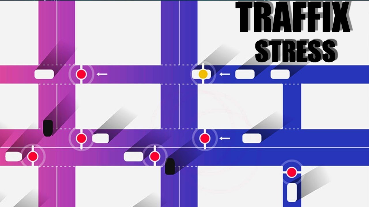 Traffix Gameplay Overview/Walkthrough | Traffic Puzzle Game PC/Android Game | Stress - Part 3
