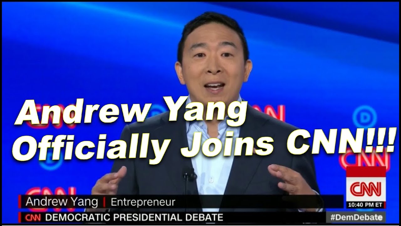 Yang will join the ninth democratic debate as a CNN commentator! No media blackout anymore!