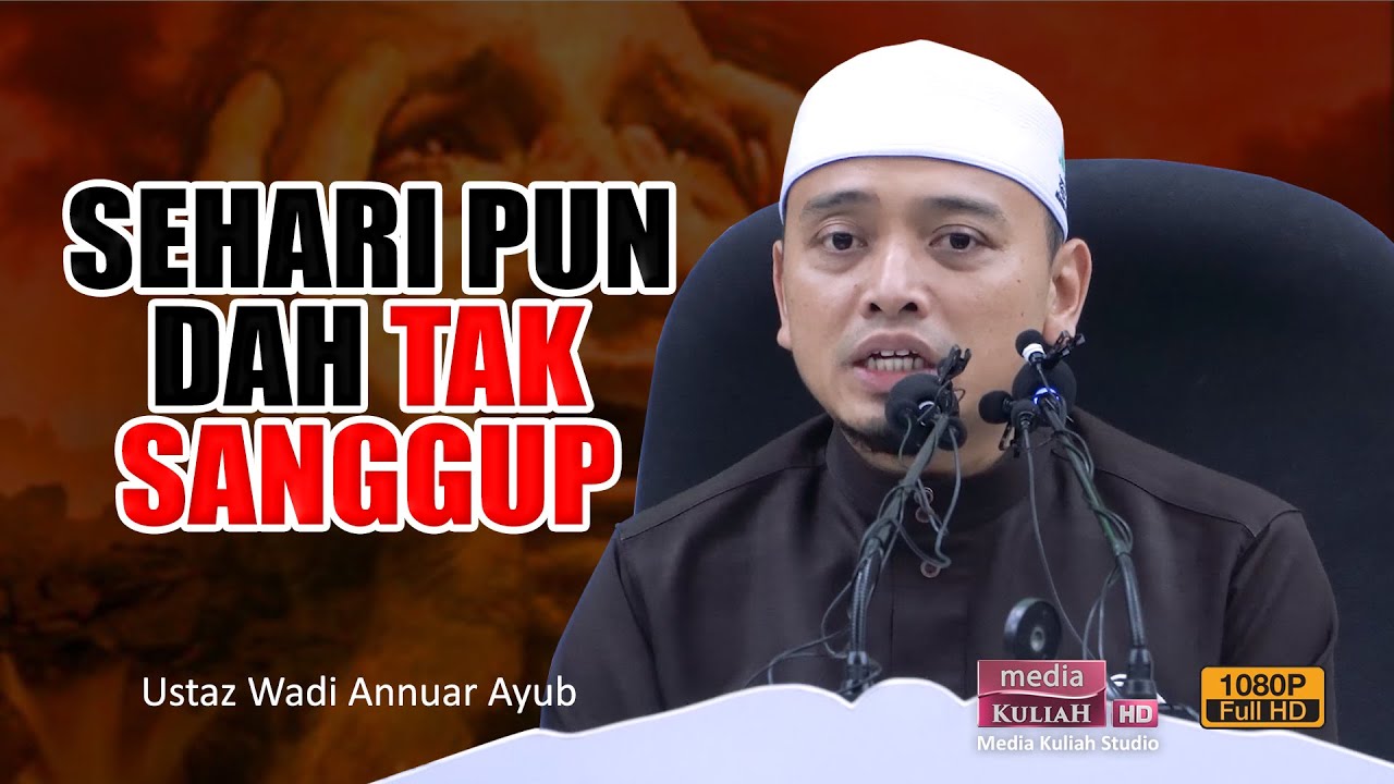 Ustaz Wadi Annuar Ayub - Senang Iblis Buat Kerja 😊