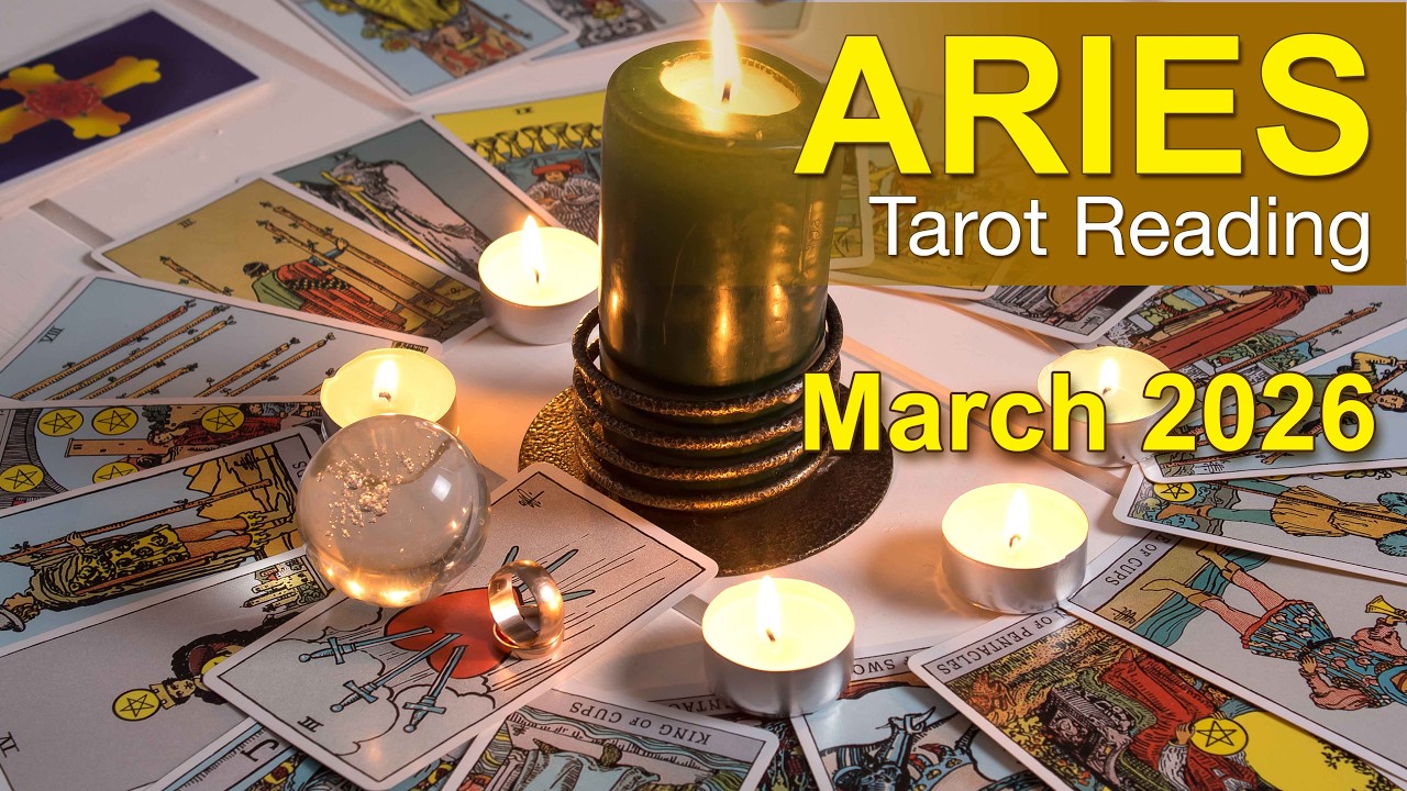 ARIES &ldquo;IT'S A 'YES'! A BURDEN IS RELEASED&rdquo; March 2026 Tarot Reading | Intuitive Spiritual Guidance ✨