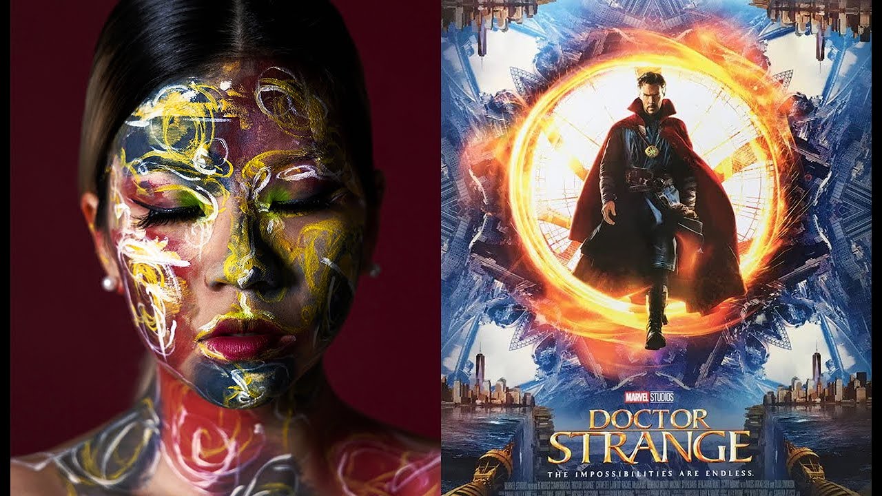 If DR. STRANGE was Avant Garde MAKEUP?! | MARVEL MAKEUP SERIES