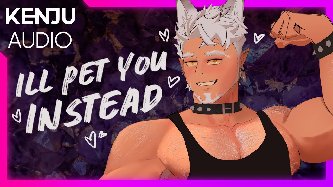 [M4A] [Himbo dogboy boyfriend petting session] [himbo] [dogboy] [kisses] AUDIO RP