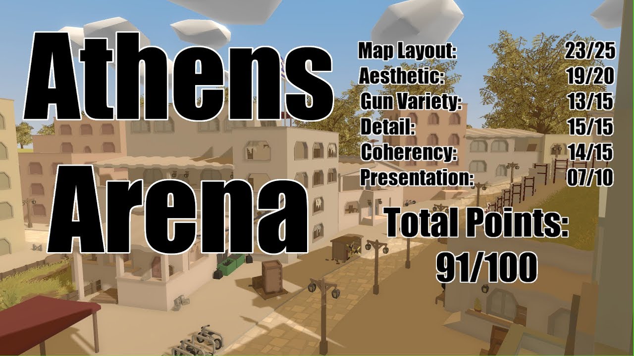 Unturned Map Review S2: Athens Arena
