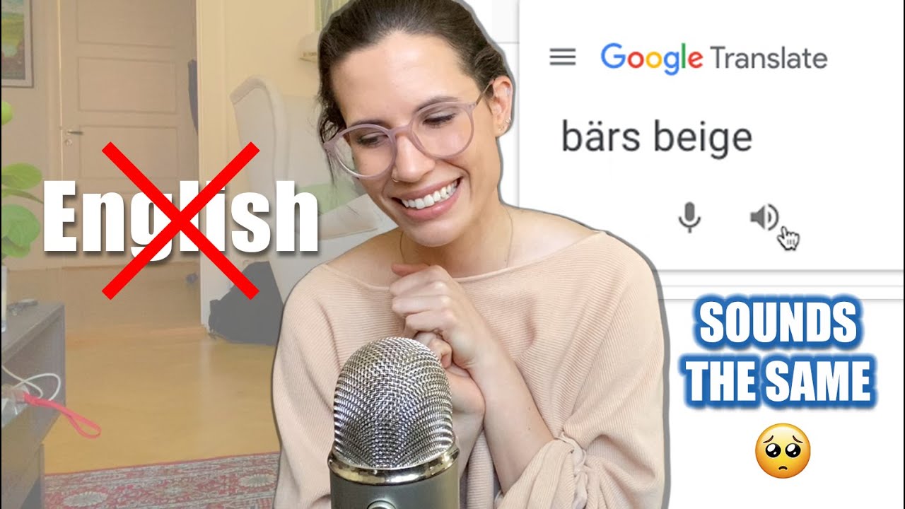 Pratar bara svenska | Speaking only Swedish